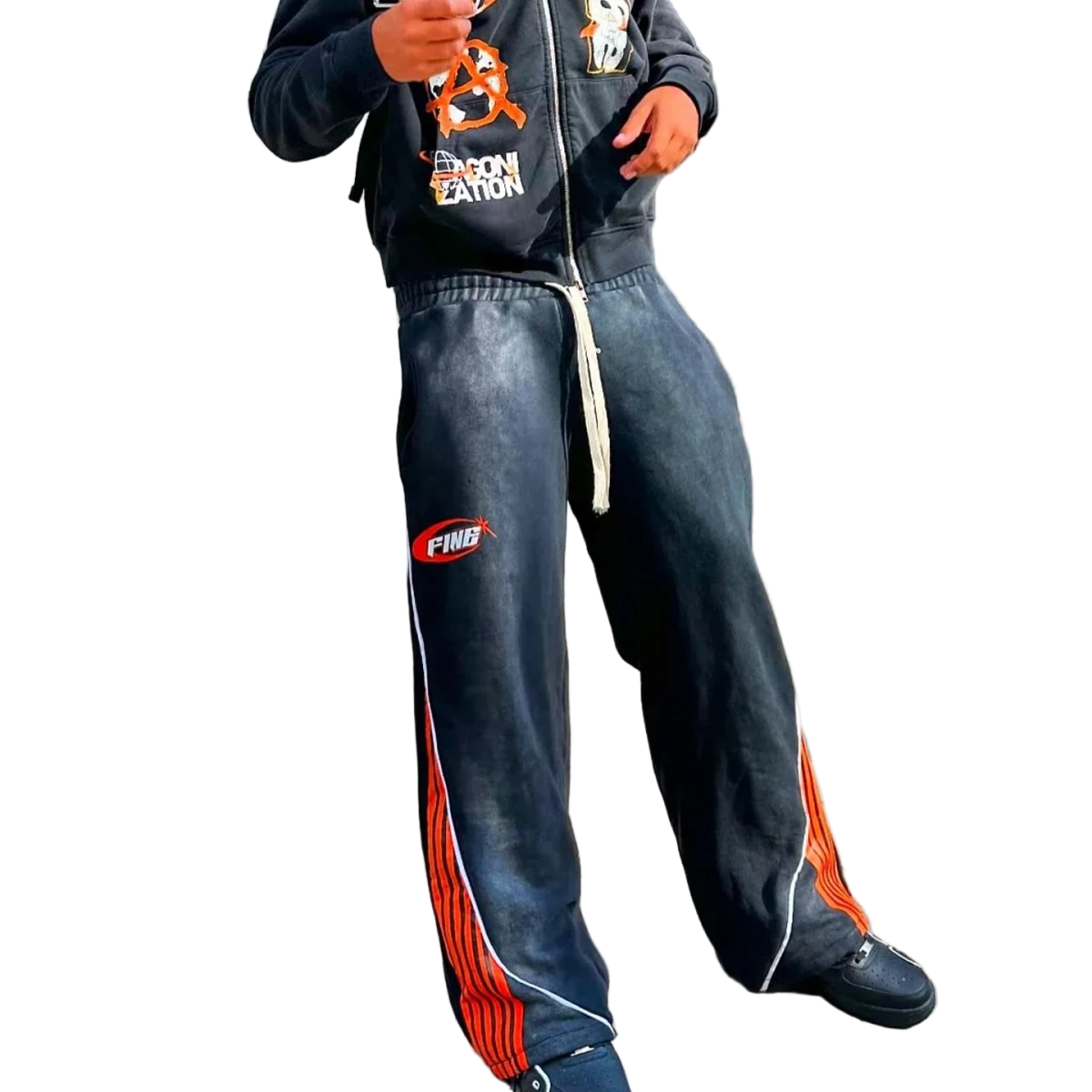 Baggy Dresy z 4 paskami - SWAGWRLD