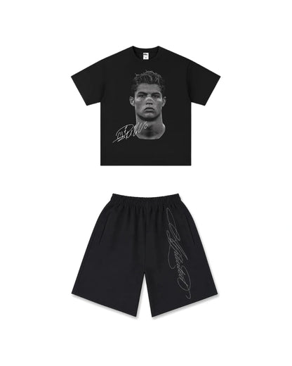 Fit koszulka CR7 + spodenki "lyrics"