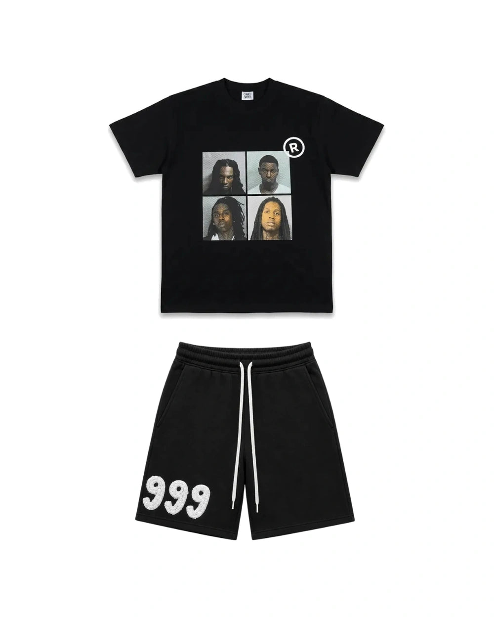Fit koszulka "MugShots" + spodenki "999"