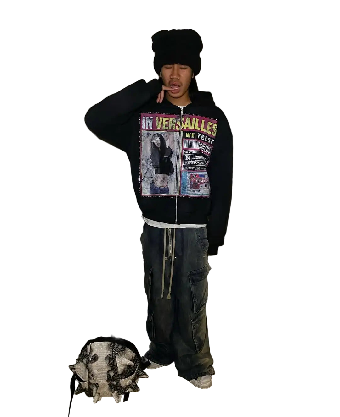 Bluza z Nadrukiem Y2K - czapa7resell