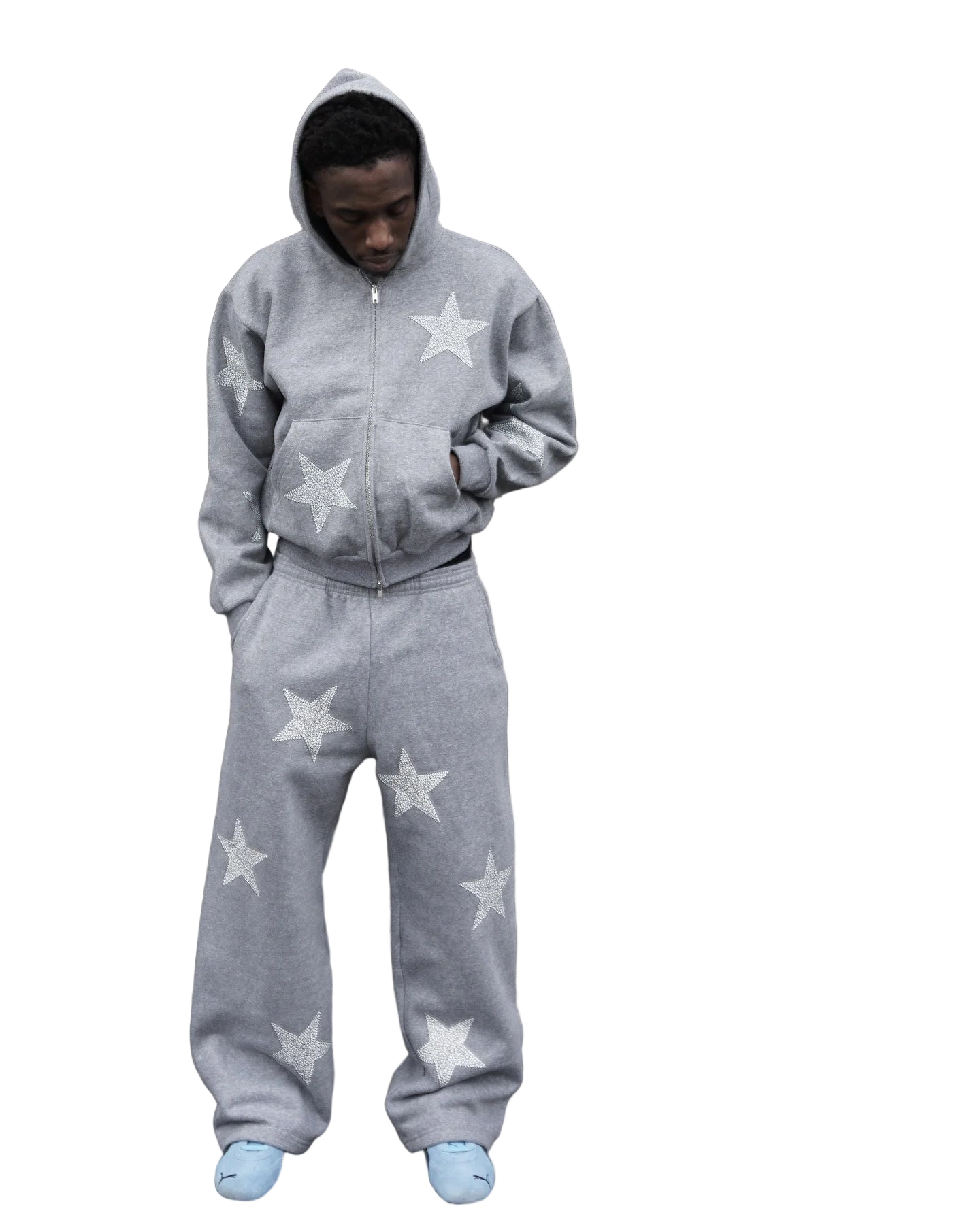 Set Dresowy w Gwiazdki