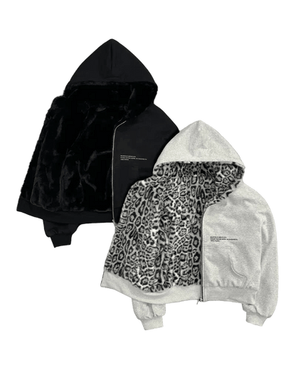 Bluza Rozpinana x Leopard - SWAGWRLD