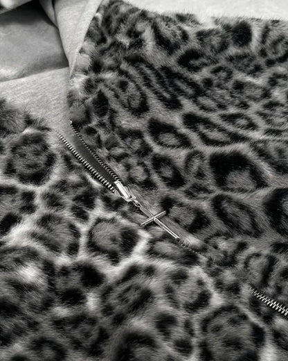 Bluza Rozpinana x Leopard - SWAGWRLD