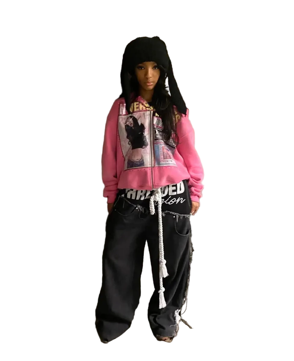 Bluza z Nadrukiem Y2K - SWAGWRLD