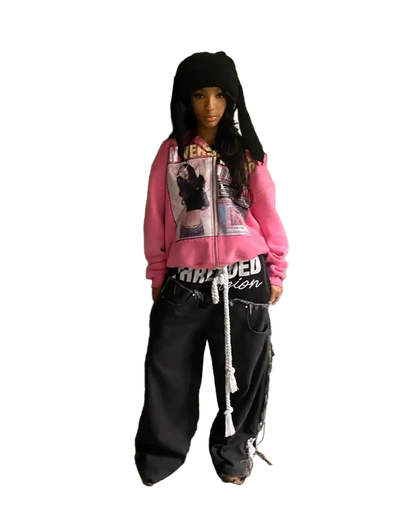 Bluza z Nadrukiem Y2K - SWAGWRLD