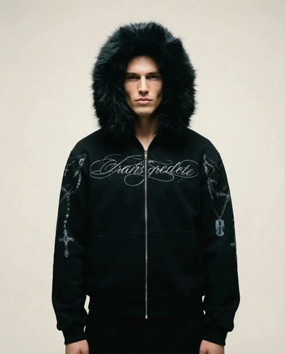 Bluza z odpinanym futerkiem - SWAGWRLD