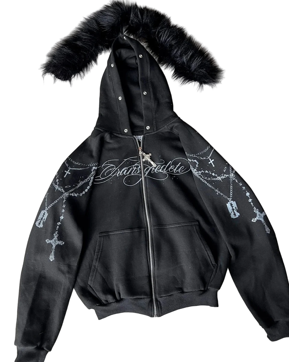 Bluza z odpinanym futerkiem - SWAGWRLD