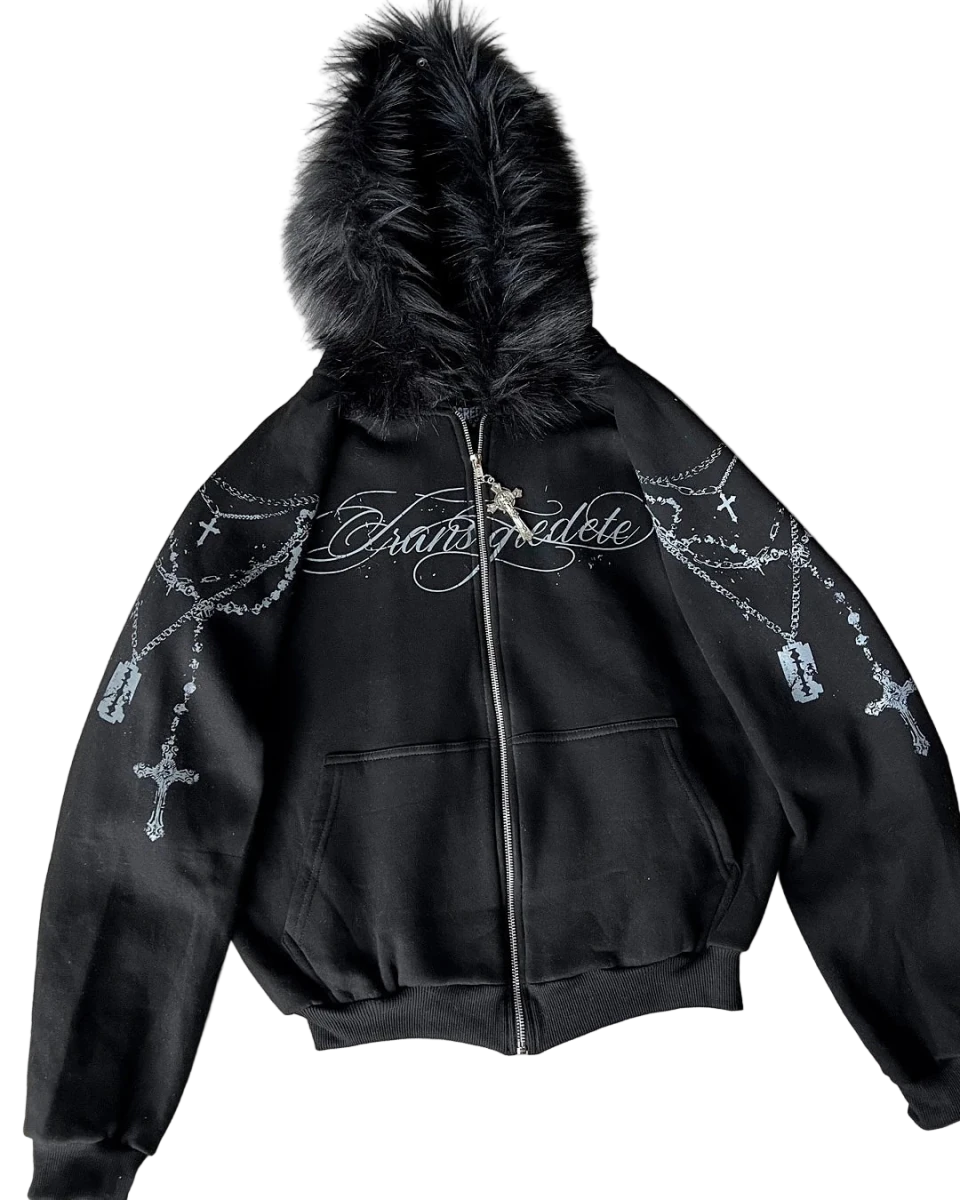 Bluza z odpinanym futerkiem - SWAGWRLD