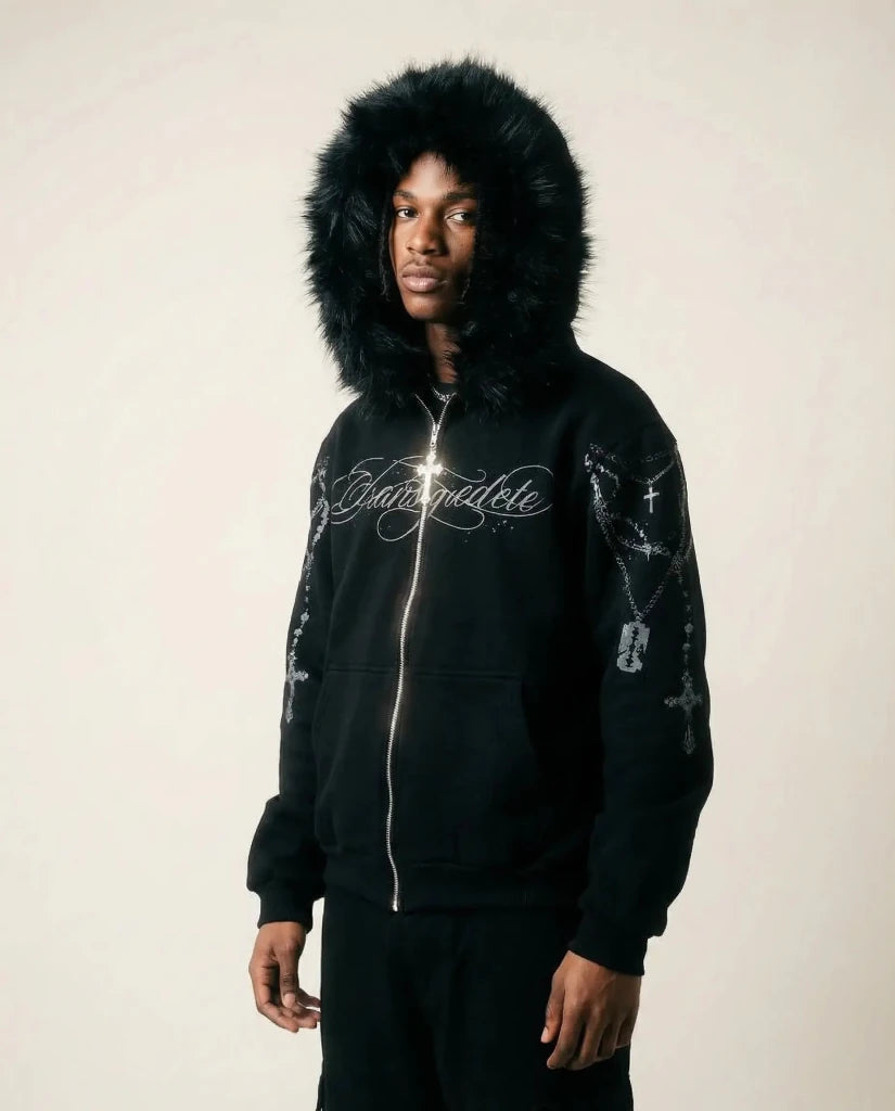 Bluza z odpinanym futerkiem - SWAGWRLD