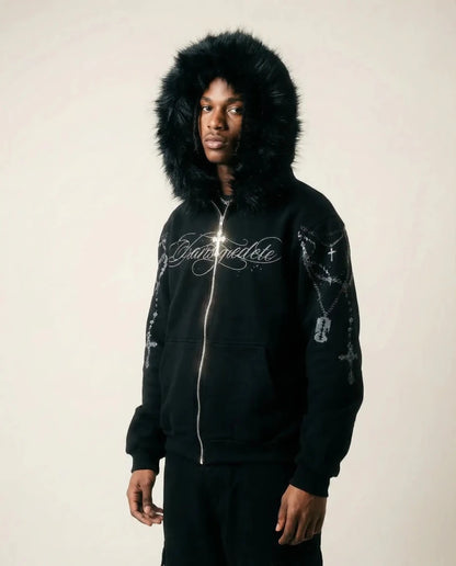 Bluza z odpinanym futerkiem - SWAGWRLD