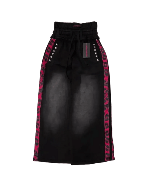 Double - Waist Pants x Leopard - SWAGWRLD