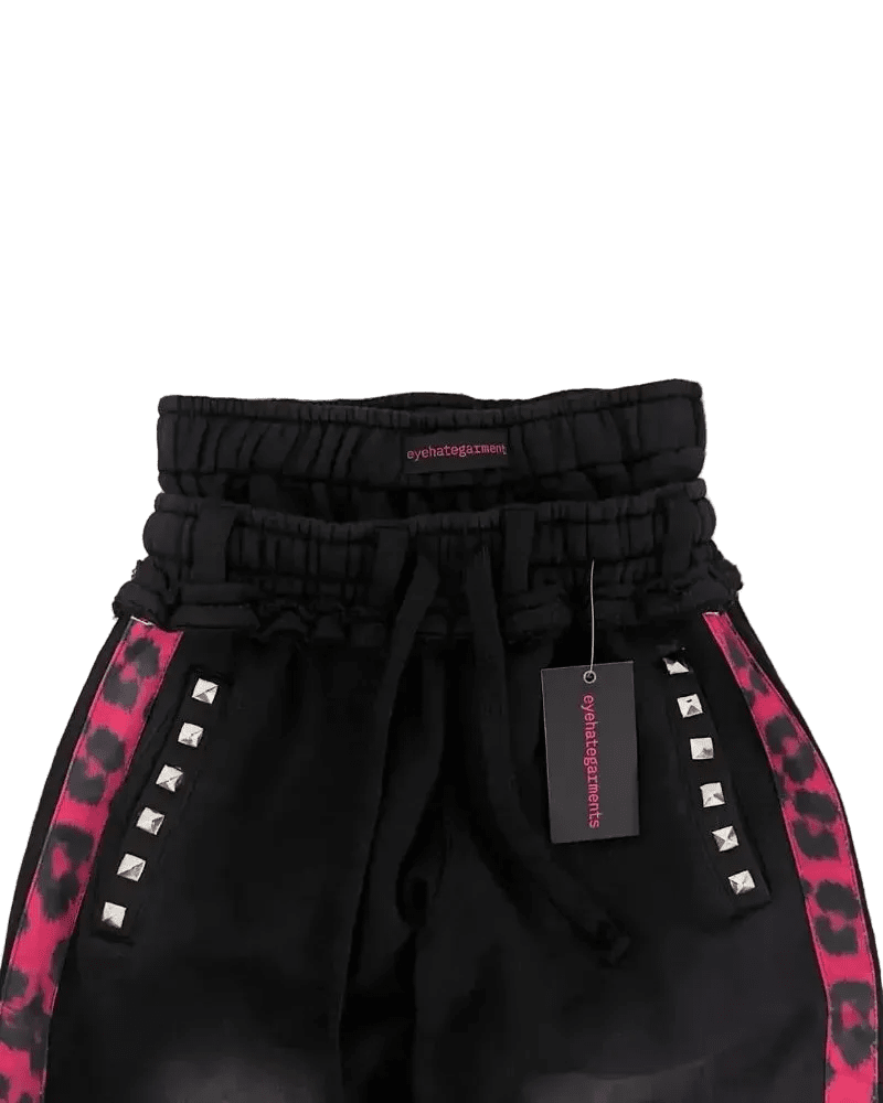 Double - Waist Pants x Leopard - SWAGWRLD