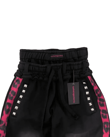 Double - Waist Pants x Leopard - SWAGWRLD