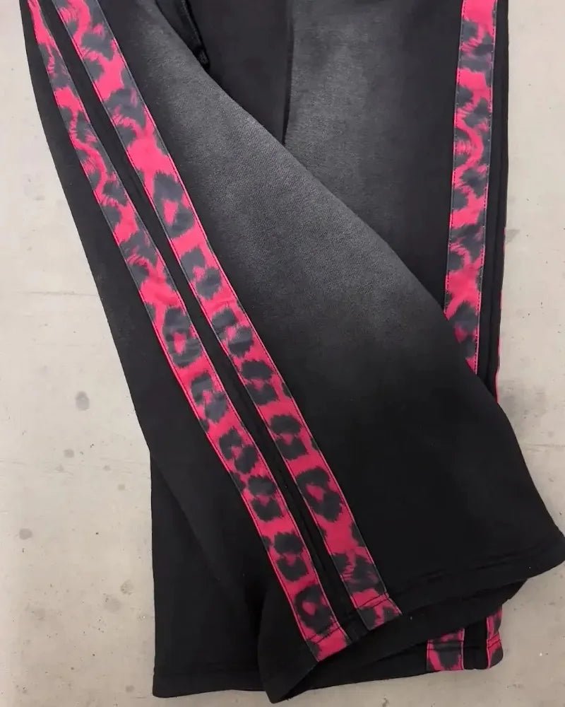 Double - Waist Pants x Leopard - SWAGWRLD