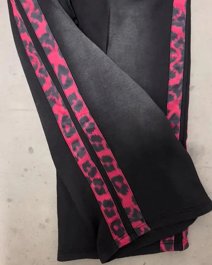 Double - Waist Pants x Leopard - SWAGWRLD